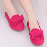 pink flat shoes