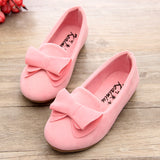 pink flat shoes